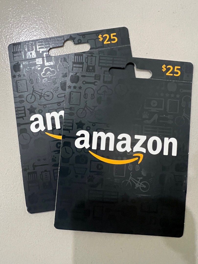 Used Amazon Card Amazon gift card (can be used in amazon site), Video Gaming, Gaming ...