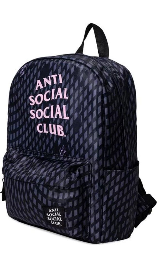 Anti social store social club backpack