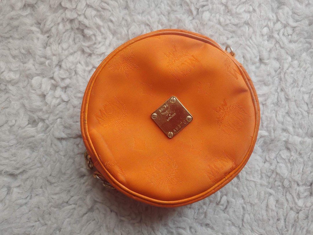 Auth. MCM Round Crossbody/Body bag on Carousell
