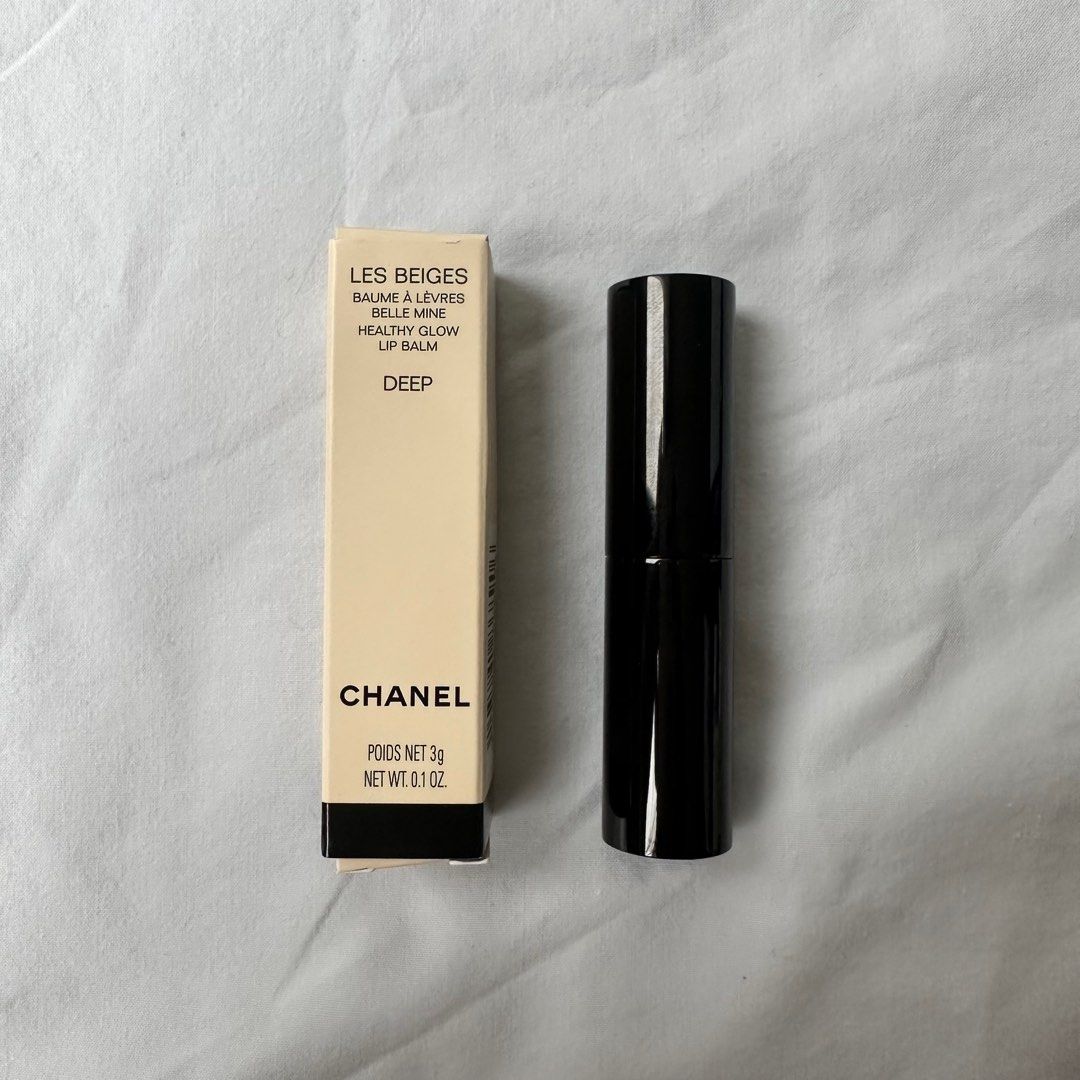 Authentic Chanel Les Beiges Healthy Glow Lip Balm in Deep, Beauty