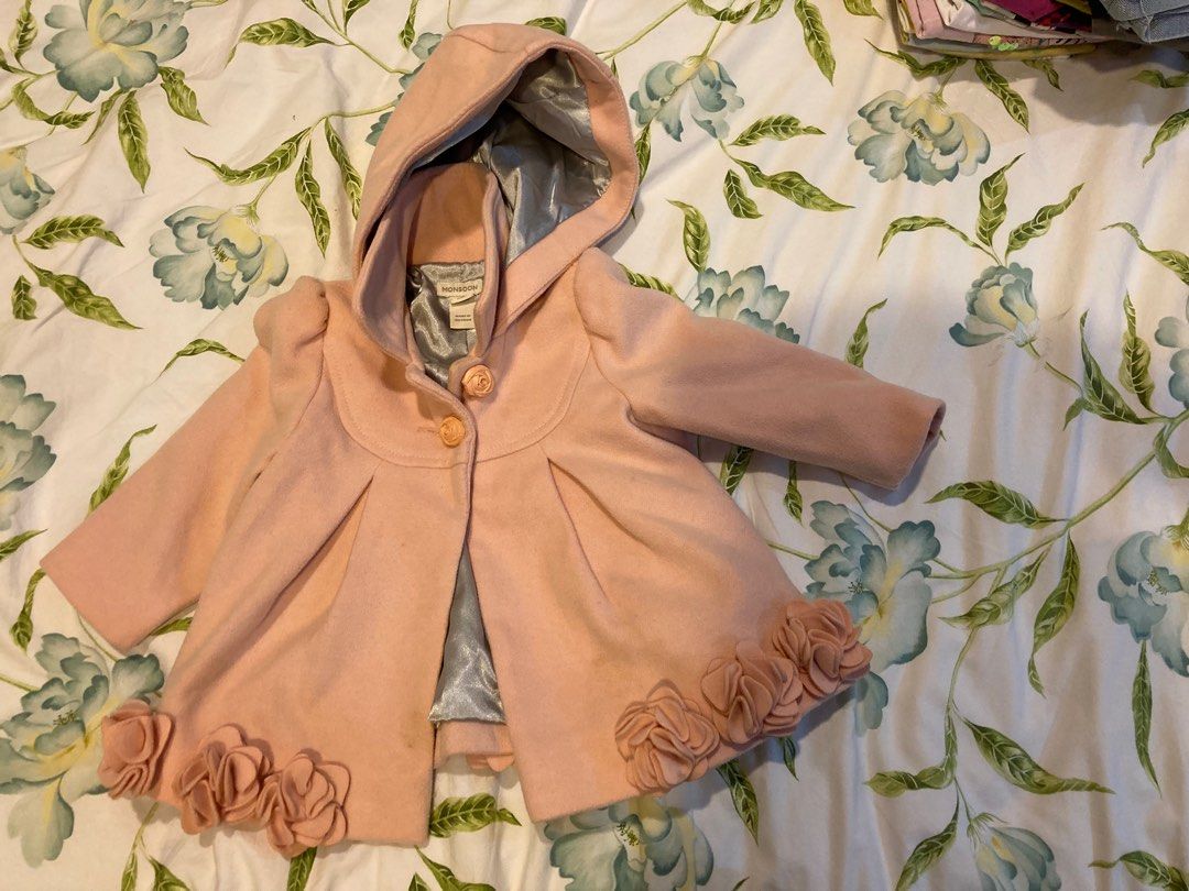 Baby girl monsoon winter coat aged 6 12 months Babies Kids