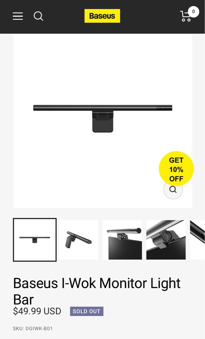 Baseus light bar, Computers & Tech, Parts & Accessories, Monitor