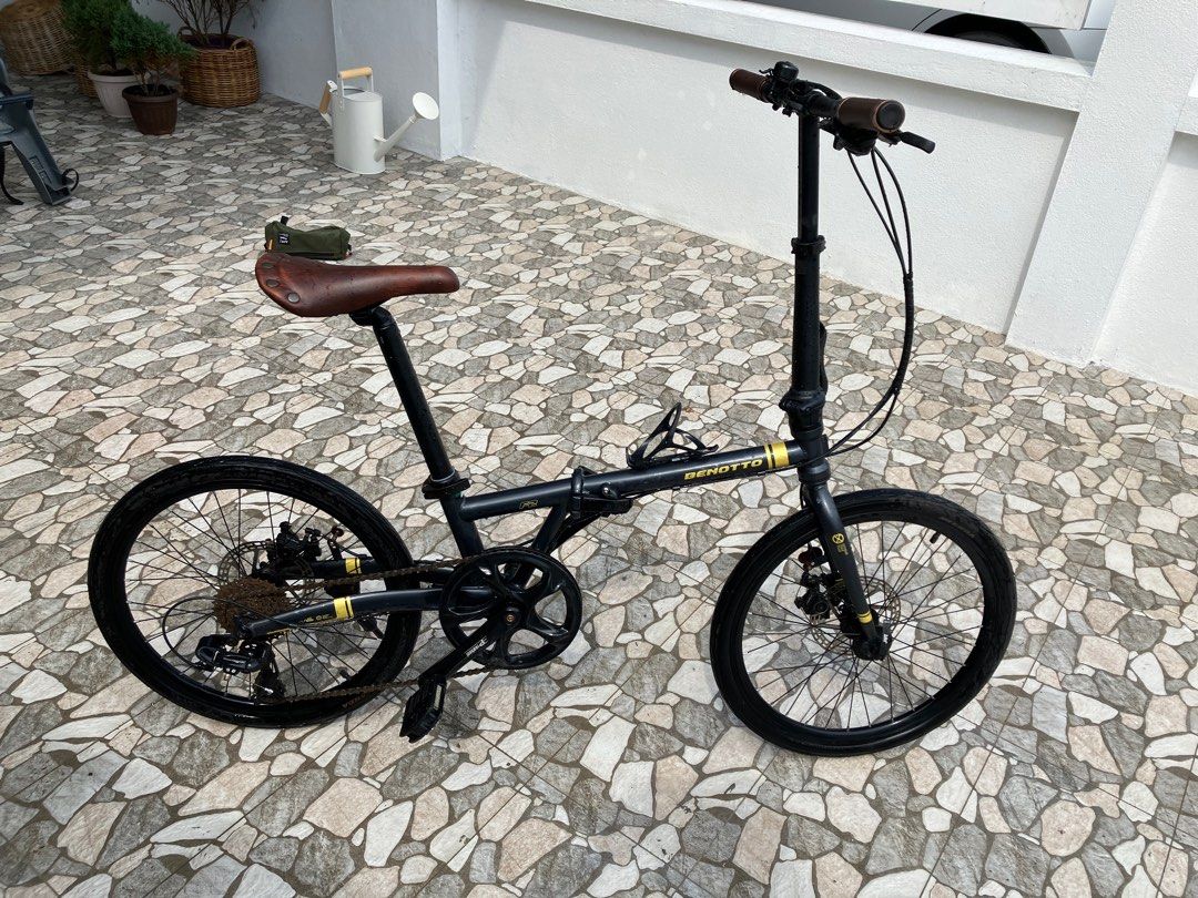 Benotto f2 folding bike best sale