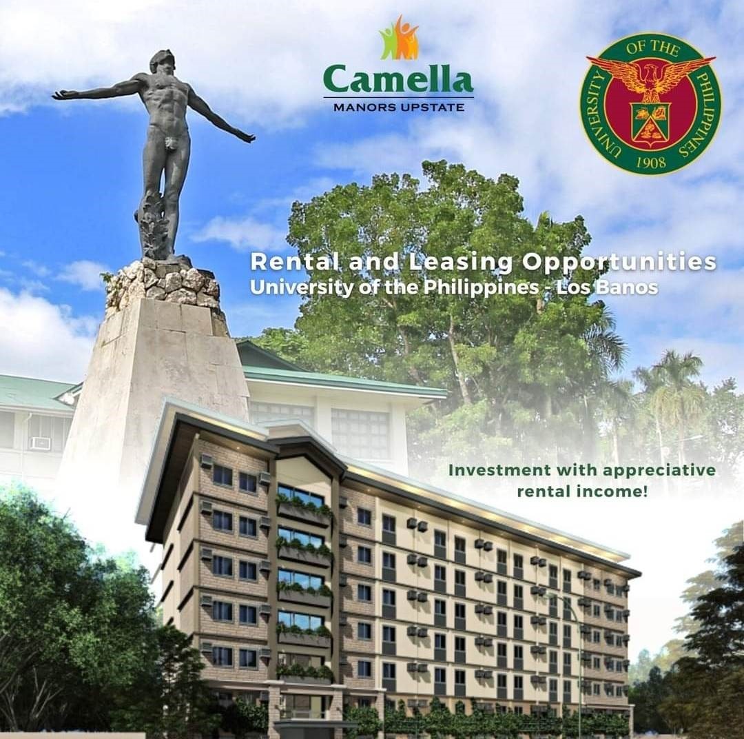 BEST SELLING CONDO UNITS NEAR U.P. LOS BANOS PERFECT FOR RENTAL