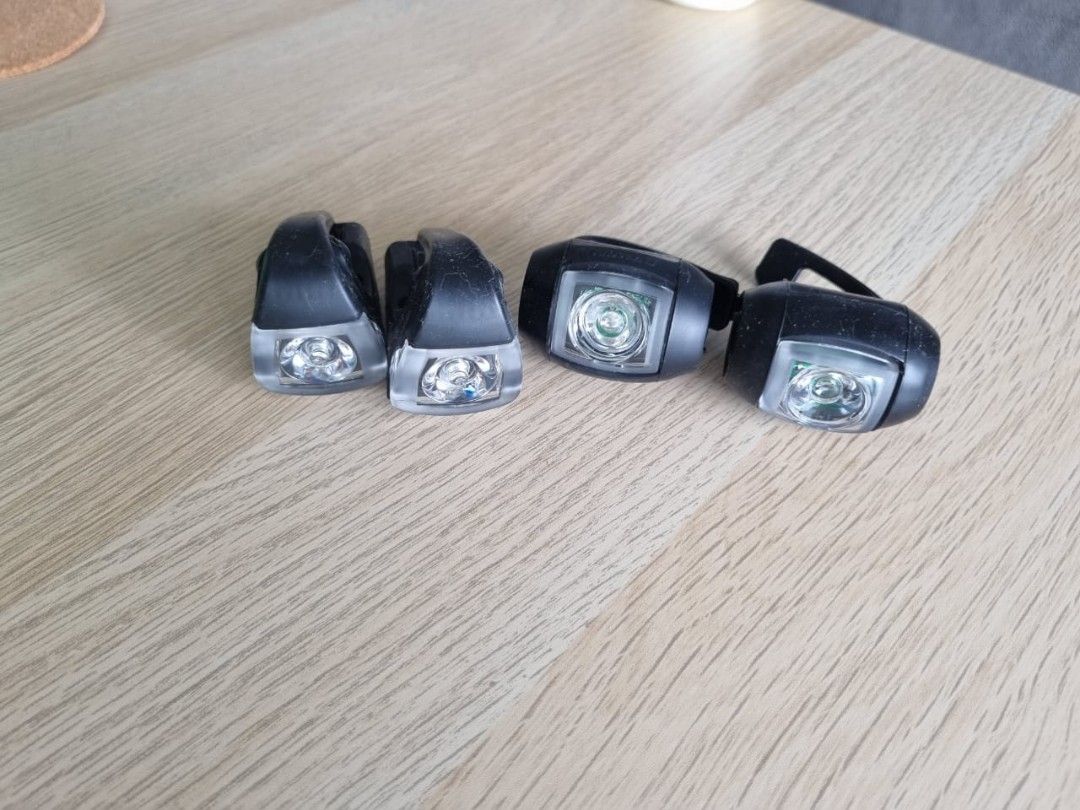 Bicycle lights from decathlon, Sports Equipment, Bicycles & Parts