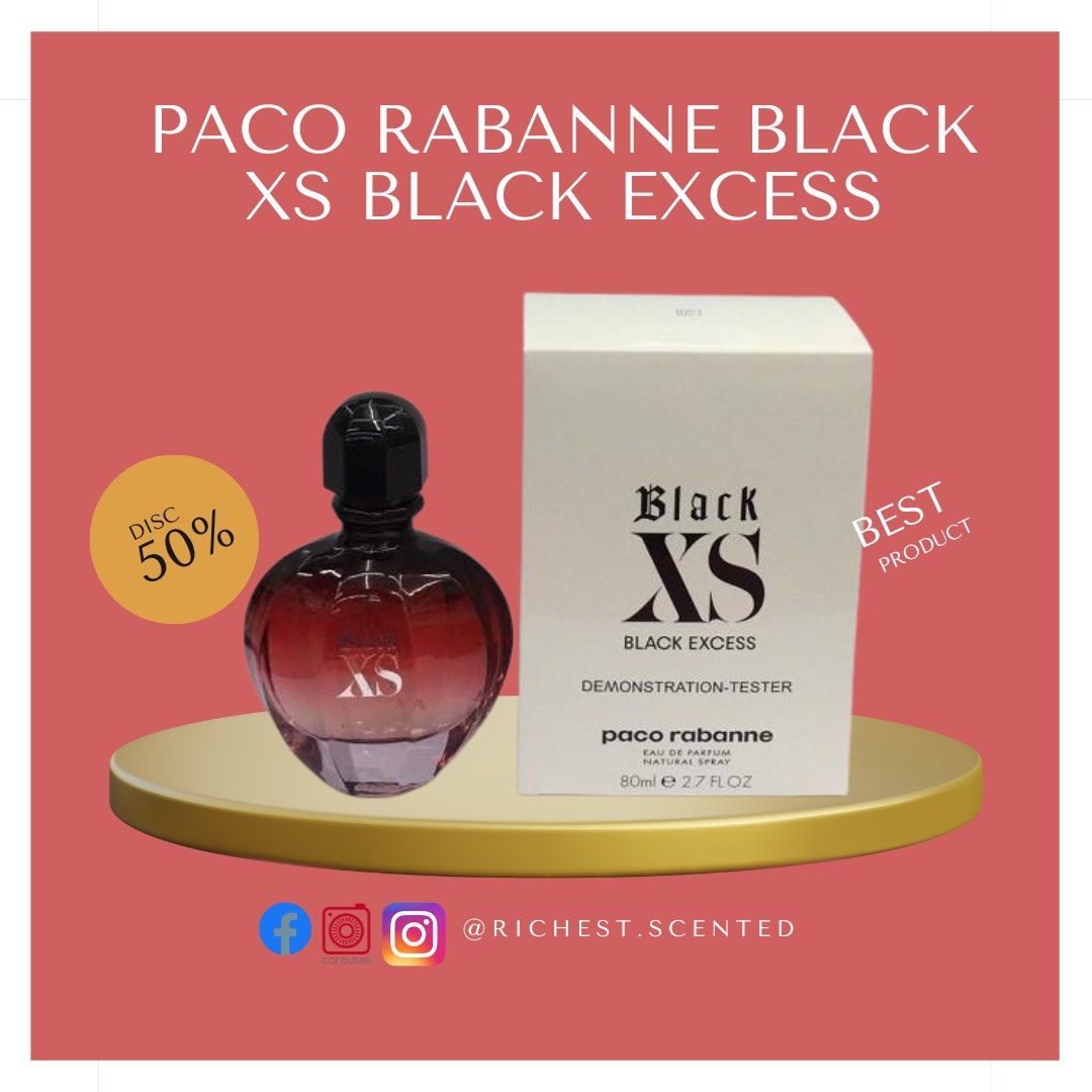 Black shop xs tester