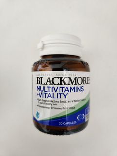 Blackmores Multivitamins + Vitality 30s