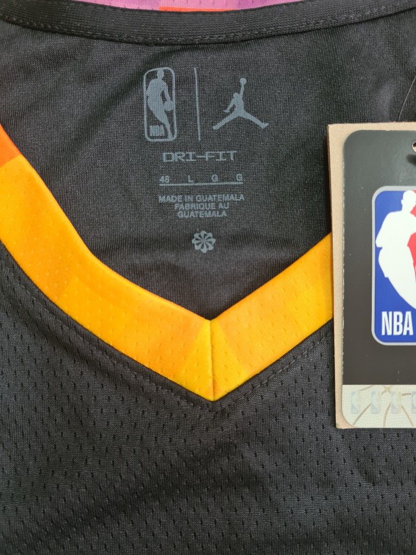 Men's Jordan Brand Devin Booker Black Phoenix Suns Authentic Player Jersey  - Statement Edition