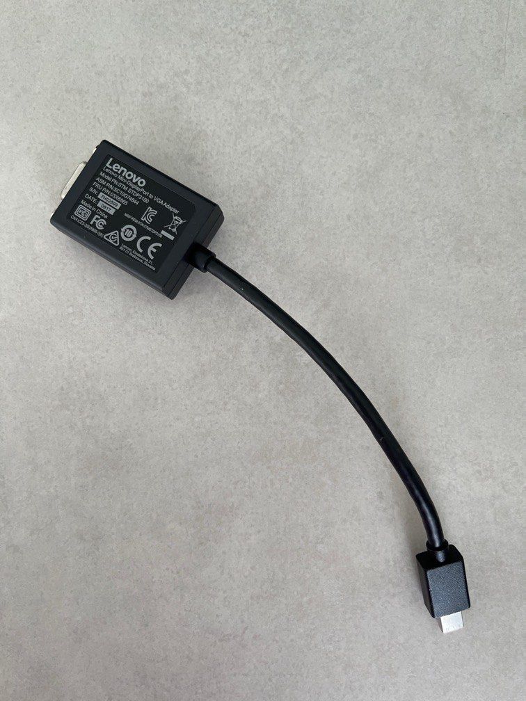 Lenovo mini displayport to vga hot sale