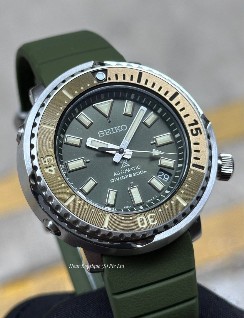 Brand New Seiko Prospex Mini Tuna Men's Automatic Divers Watch SRPF83k1,  Men's Fashion, Watches & Accessories, Watches on Carousell