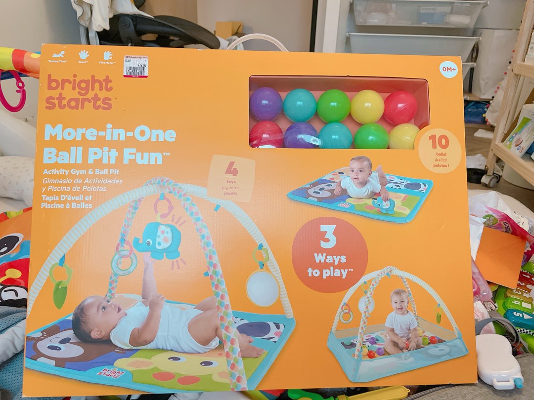 Bright starts more in one sales ball pit