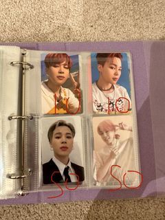 BTS Jimin photocards
