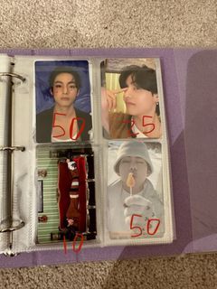 BTS Taehyung V photocards