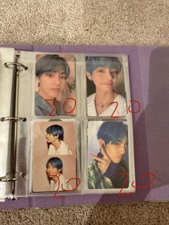 BTS Taehyung V photocards