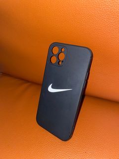 Case Iphone 12 silicone soft case logo Nike