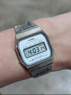レア Vintage 1985年 Casio W-760 腕時計 早割クーポン! 5880円引き