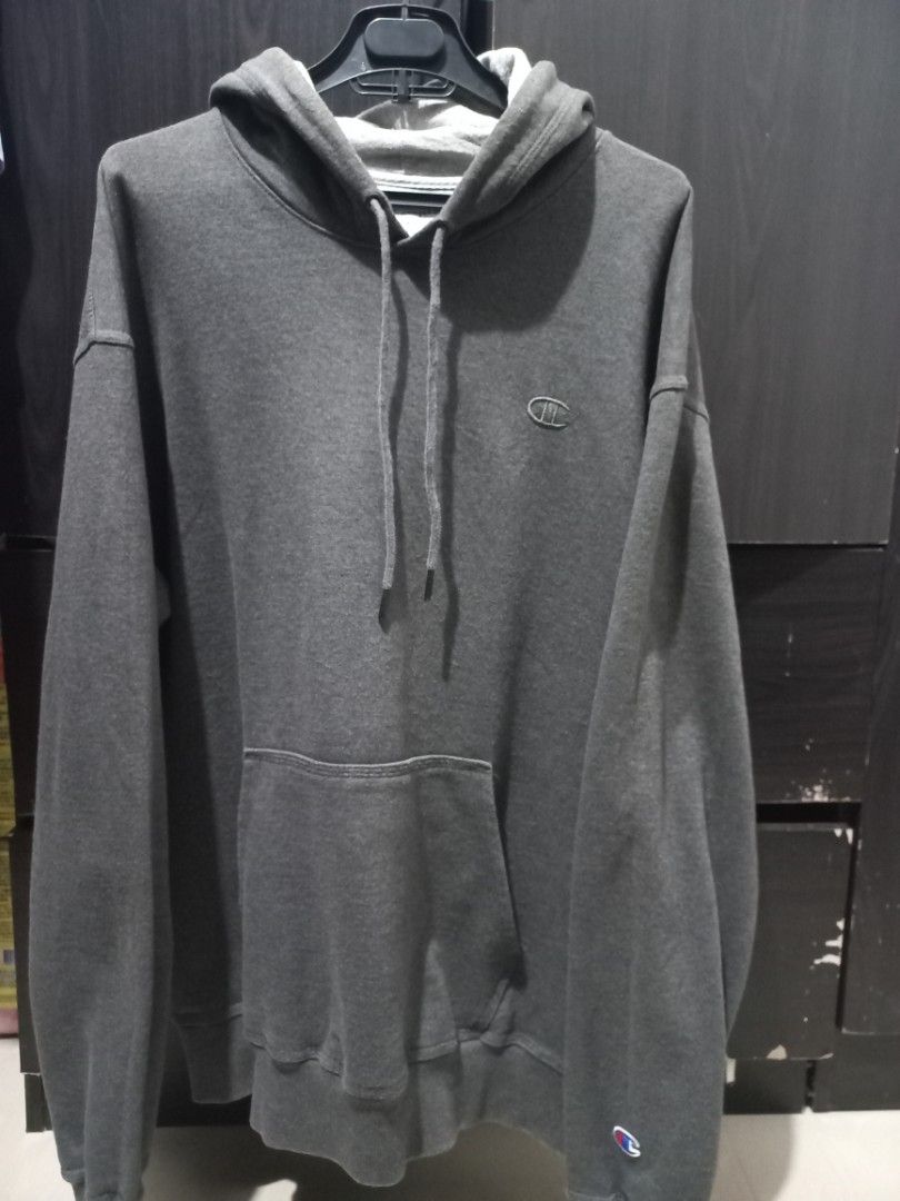 Dark gray champion hotsell hoodie