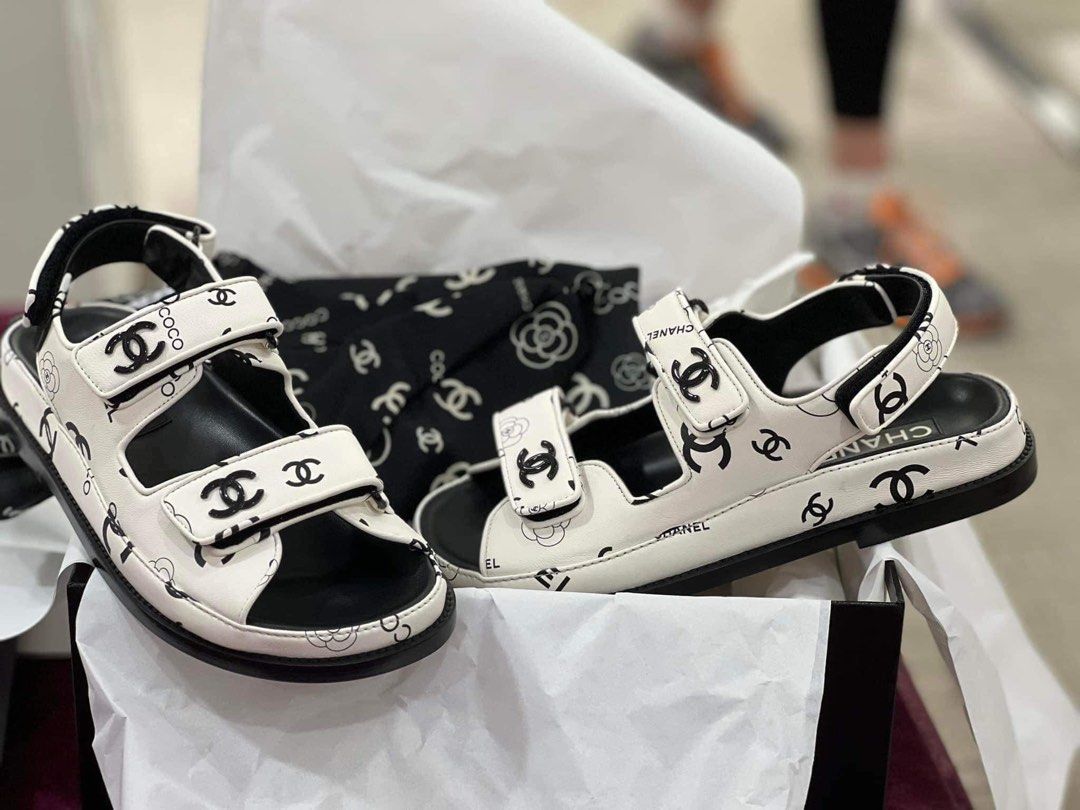 Chanel dad hotsell sandals 37