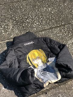 Chanel Death Note puffer jacket