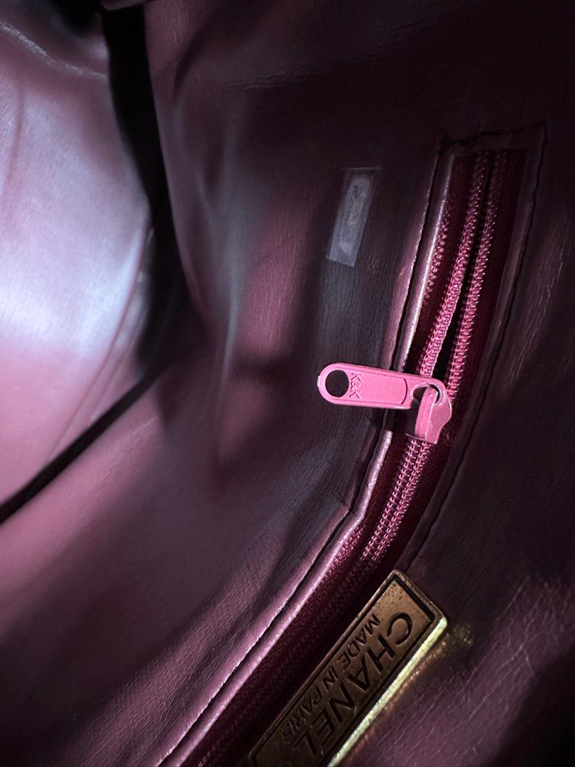 K&k zipper sales chanel bag