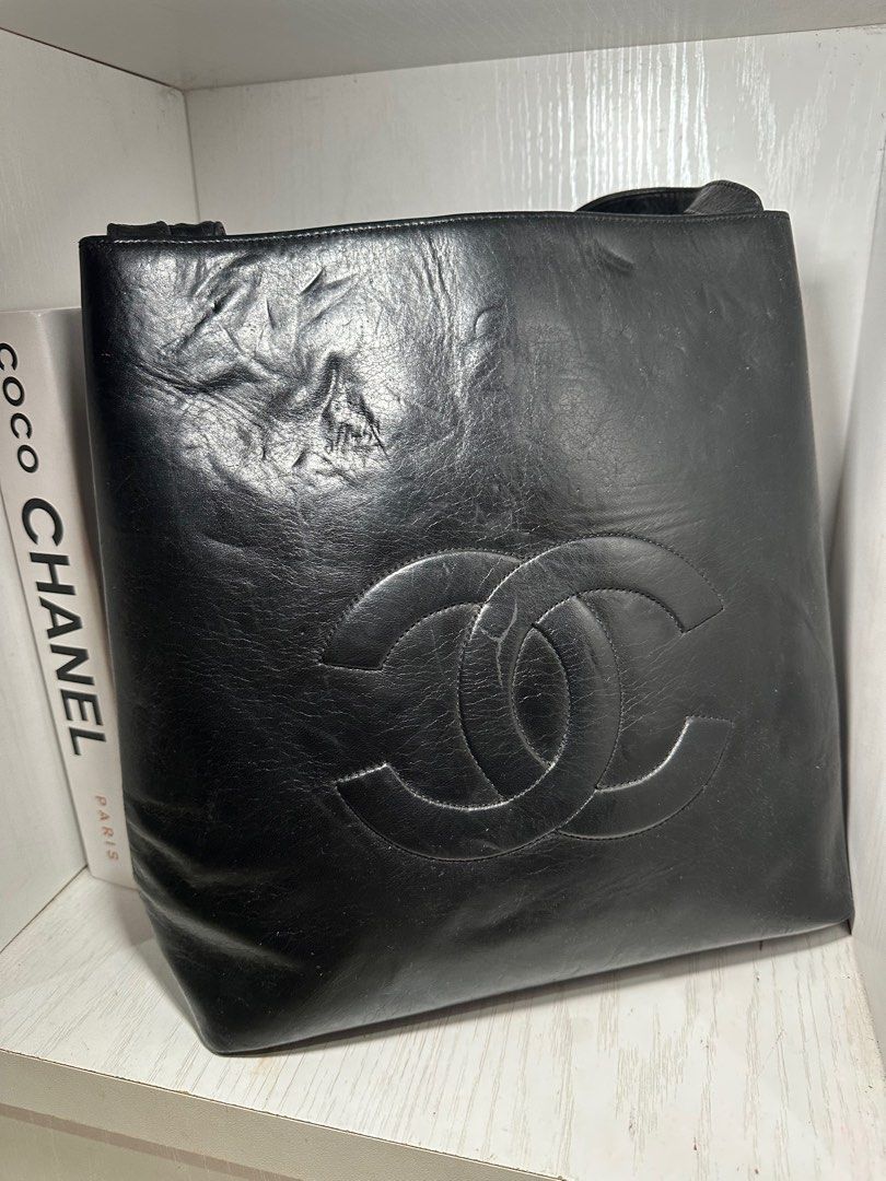 Chanel Vintage Tote Zipper K K