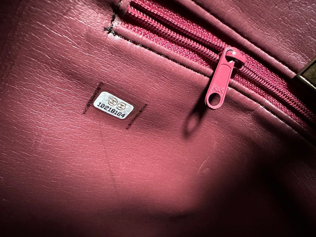 Chanel Vintage Tote Zipper K K