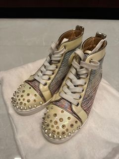 LNIB Christian Louboutin Men's Sneaker, Men's Fashion, Footwear, Sneakers  on Carousell