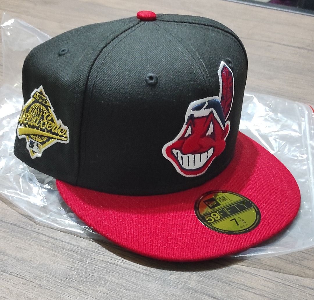 New era chief wahoo hat discount