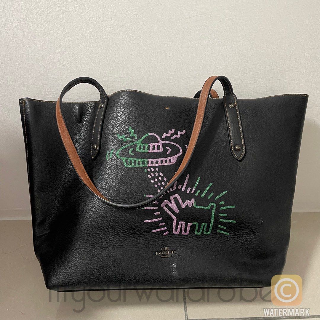 Coach keith haring tote online
