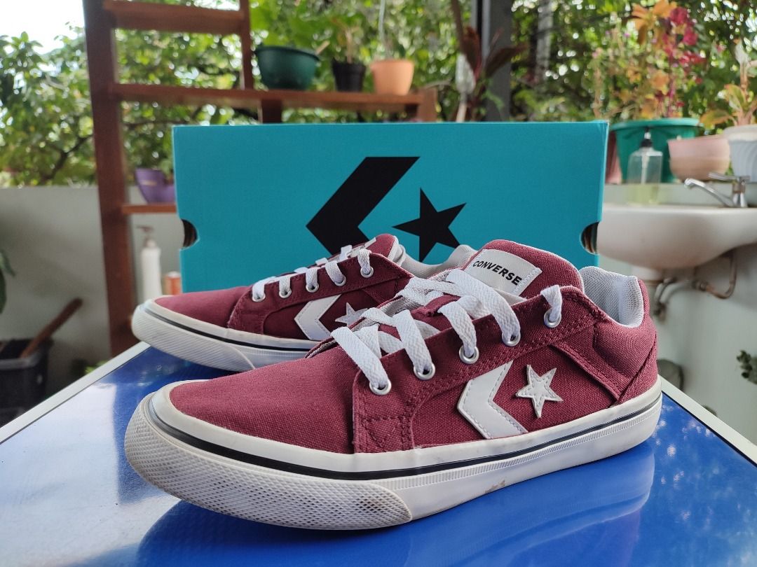 Converse merah maroon ori hotsell