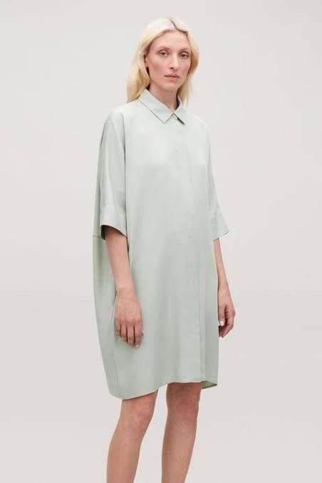 Cos Drape Boxy Shirt Dress Women s Fashion Dresses Sets