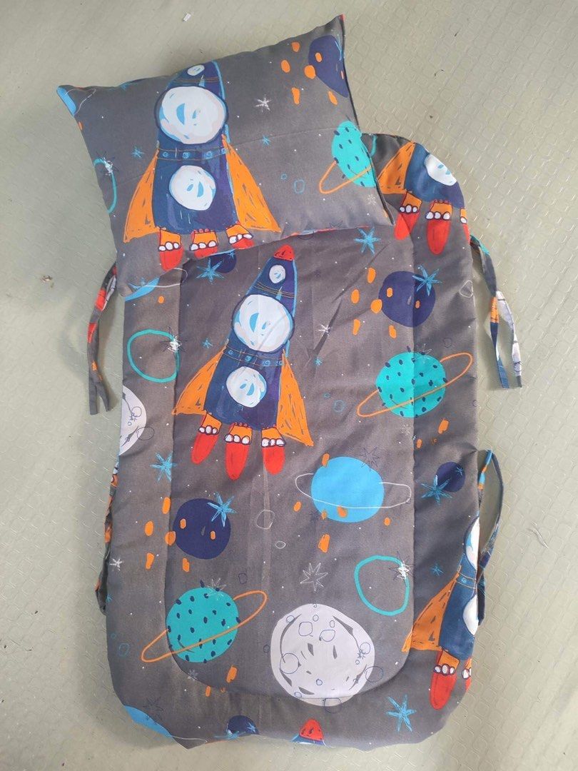 cushion for baby’s cradle/duyan (Category: Children's Beds) located in Aliaga. Submitted by imang_13 (Listing ID 1215984130, Image 2). Description: universal size for any duyan with pillow.