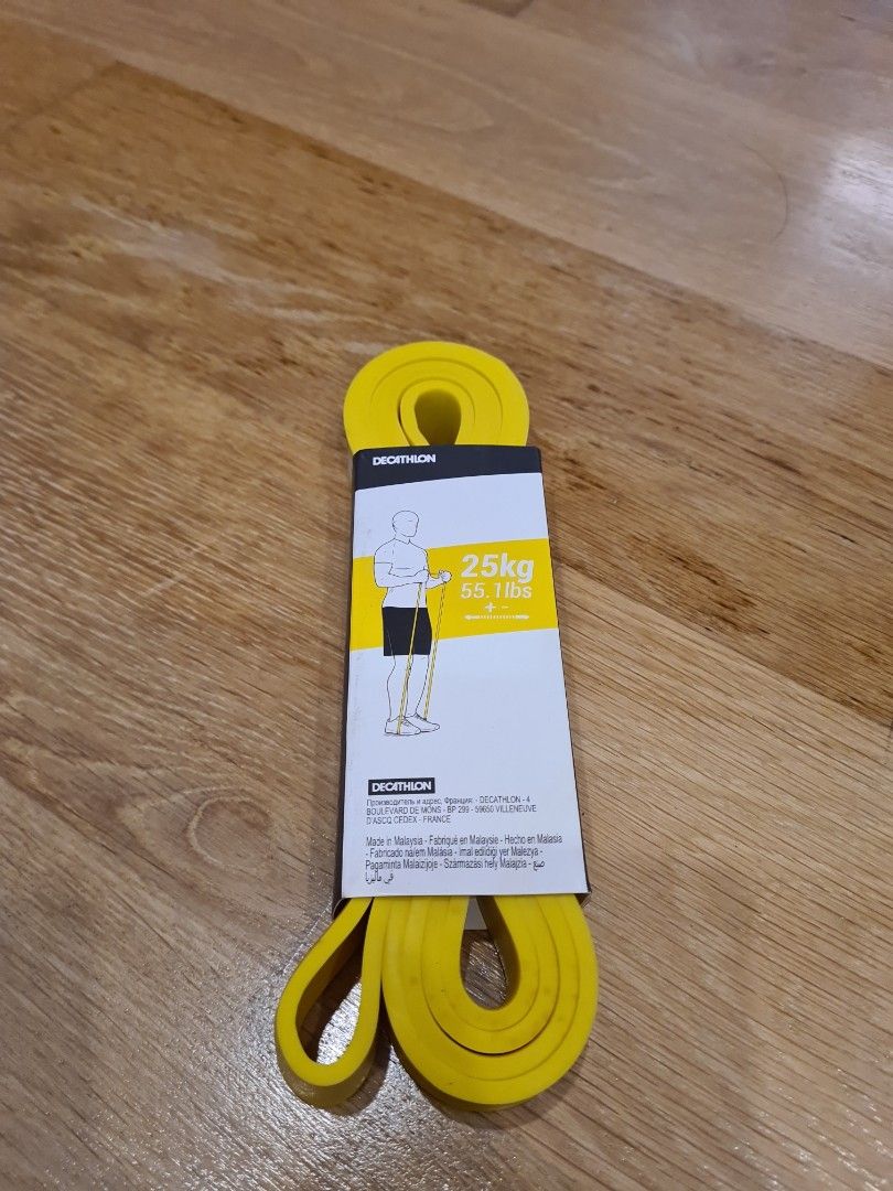 Decathlon 25kg Elastic Band, Sports Equipment, Exercise & Fitness