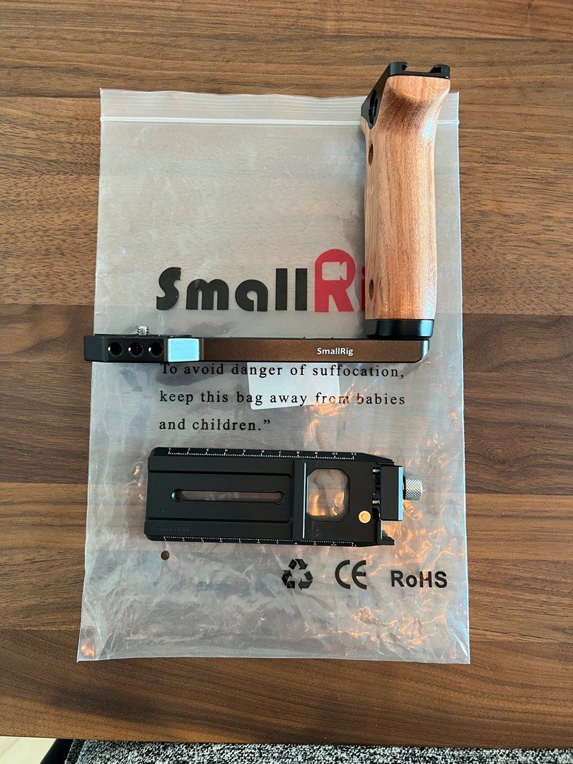 DJI Ronin RS2 Pro Combo + SmallRig Wooden Side Handel + Small Rig