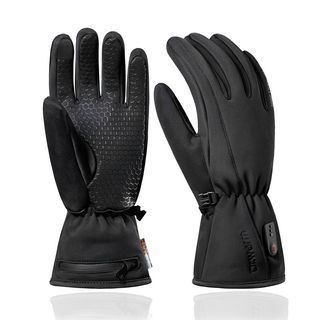 Dr.warm Heated Glove Liners for Men and Women Windproof Touchscreen Anti-Skip with Rechargeable Battery XL size.warm gloves. Winter gloves