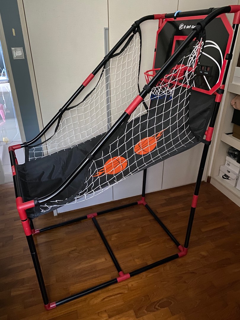 EJet Game Single Shot Arcade Basketball Set, Hobbies & Toys, Toys