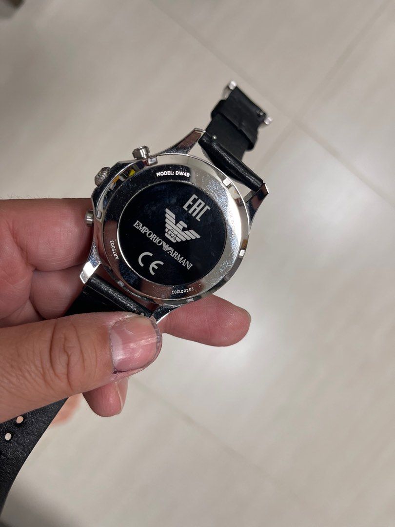 收藏型爆］Emporio Armani EA迷最愛Smart Watch Connected, 手提電話