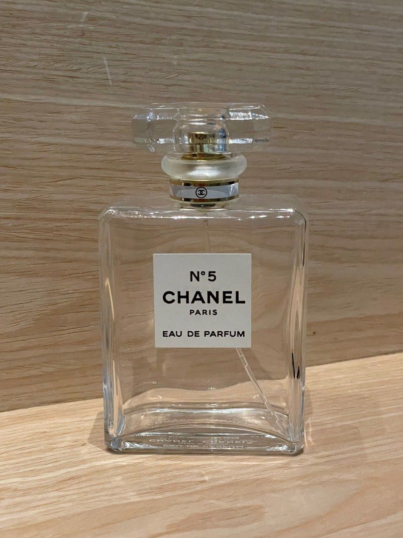 Empty Chanel N5 Fragrance Bottle 100ml, Beauty & Personal Care
