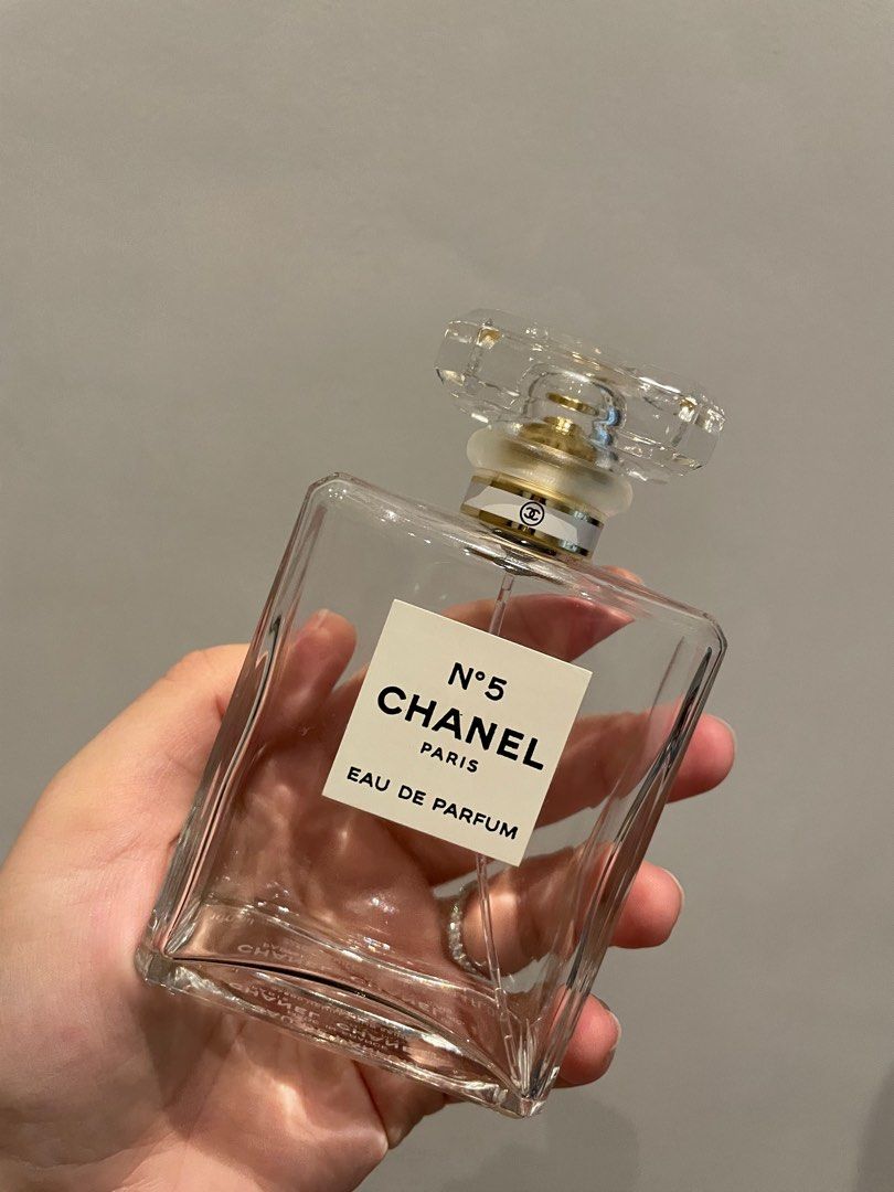 Empty Chanel N5 Fragrance Bottle 100ml, Beauty & Personal Care