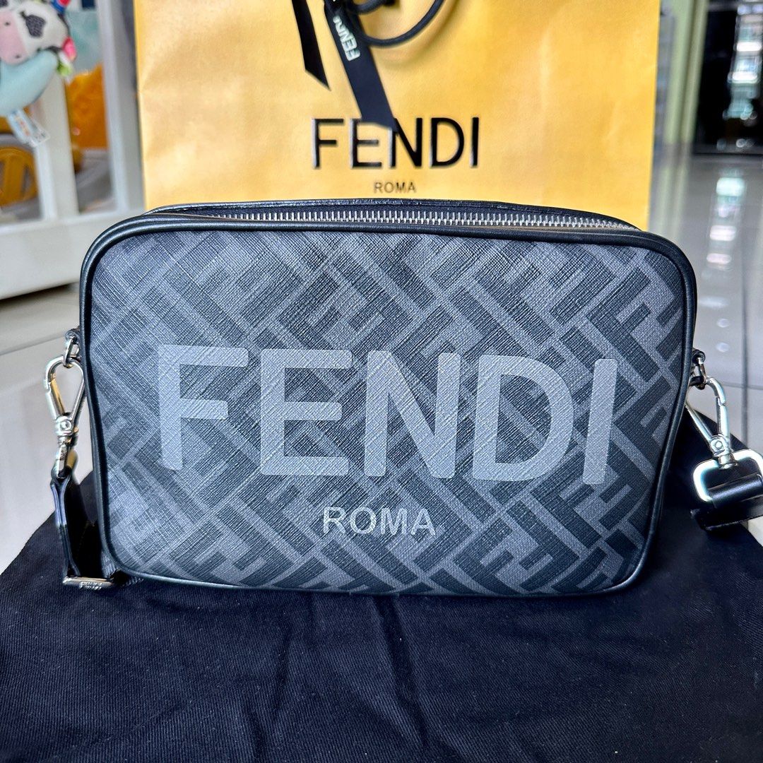 Fendi camera hotsell bag blue