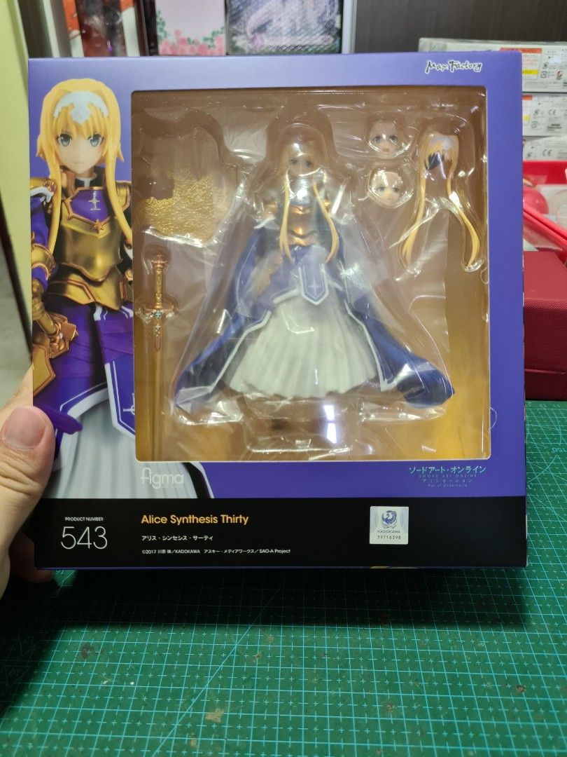 Figma Sword Art Online Alice Synthesis Thirty figure Hobbies Toys