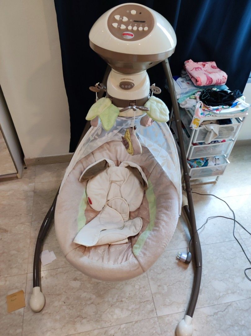 Fisher Price Auto Rocker, Babies & Kids, Infant Playtime on Carousell