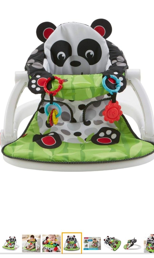 Fisher price sit me up floor seat panda paws Babies Kids
