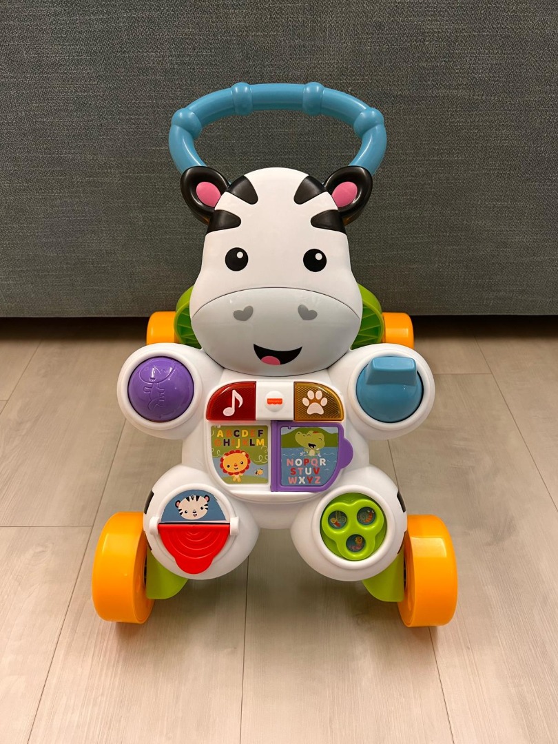 Fisher Price Zebra Baby Walker, Babies & Kids, Infant Playtime on Carousell