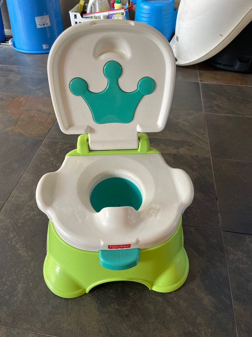 Fisherprice musical potty, Babies & Kids, Bathing & Changing, Toilet