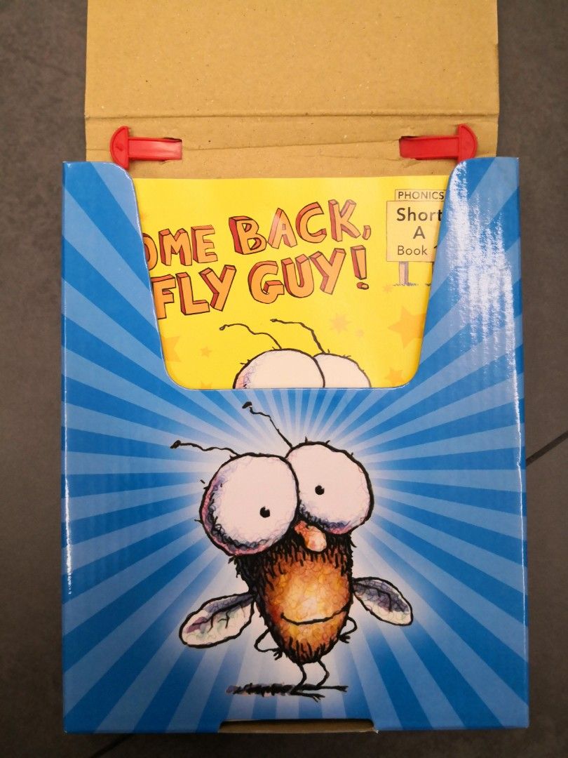 Fly guys phonics (1 set), 興趣及遊戲, 書本 & 文具, 小說 & 故事書 Carousell