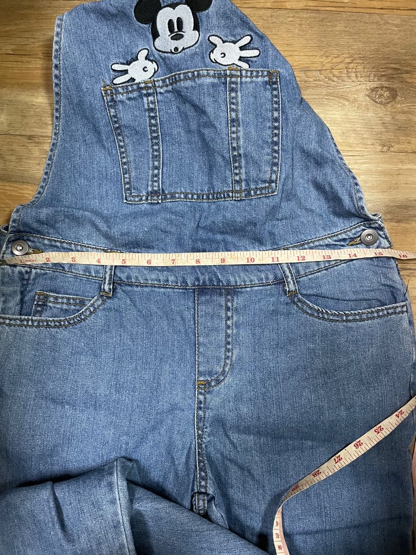 Forever 21 mickey overalls clearance
