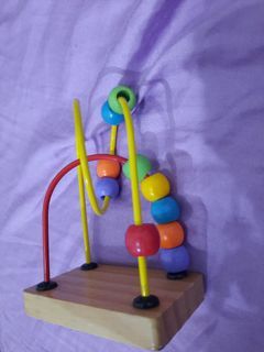 Bonus free toy mainan motorik edukasi anak maze wire mini