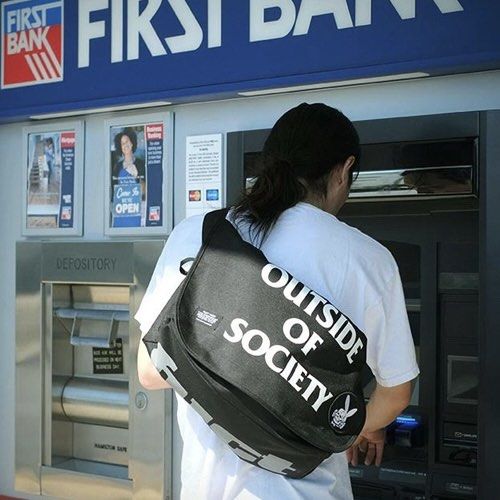 FUCT SSDD MESSENGER BAG, Men's Fashion, Bags, Sling Bags on