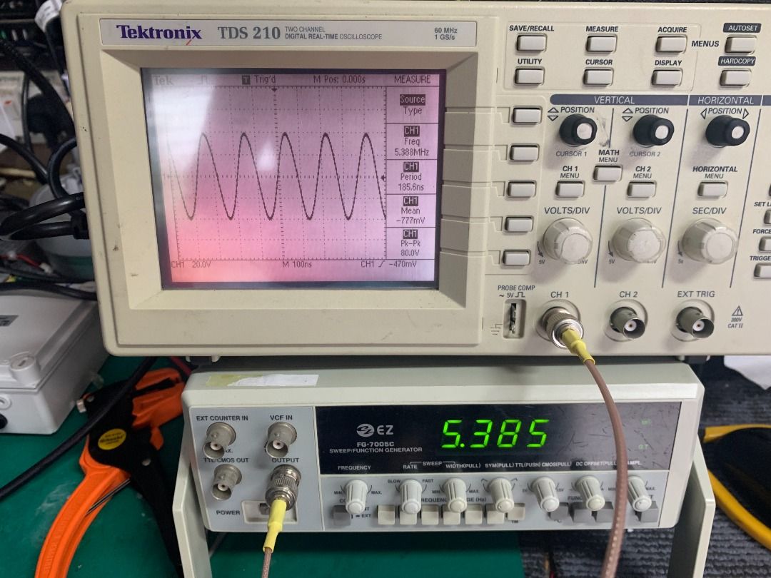 Function Generator (Category: Electronics & Gadget Repairs) located in Johor Bahru. Submitted by visah (Listing ID 1215991382, Image 3). Description: EZ Digital FG-7005C 5 MHz Sweep Function Generator .